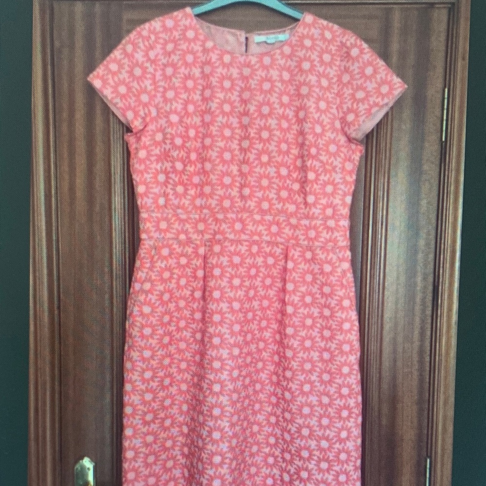 Boden Pink Floral Mini Dress